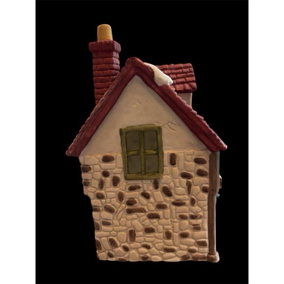 Dept 56 Crowntree Inn Dickens Christmas Village Incl Light & Box 1984 Ret Vtg - Picture 3 of 7